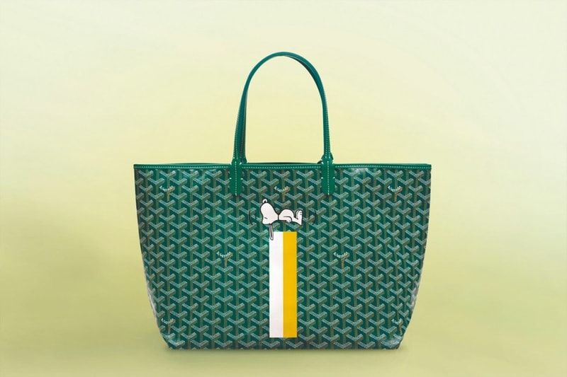 Goyard Snoopy Print Bag Collection Release Exclusive Capsule Osaka Japan Cartoon Character Collectors Item Release Date