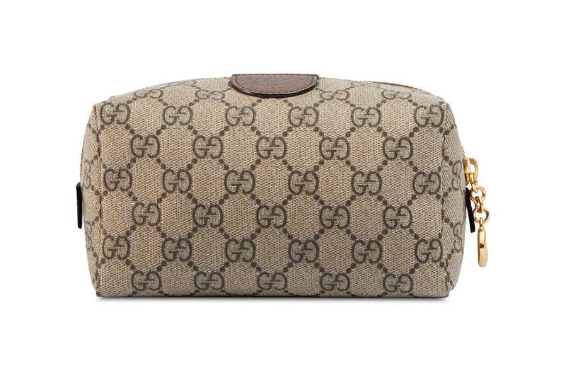 gucci beige ophidia gg cosmetic case browns designer bags makeup beauty luxury