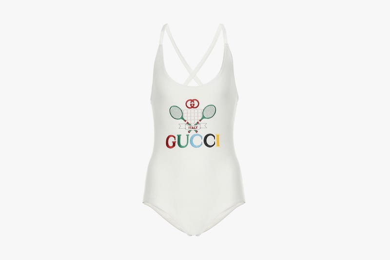 Get Beach-Ready in Gucci's Preppy One-Piece Swimsuit