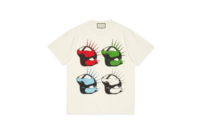 Gucci Manifesto Collection T Shirt Cream