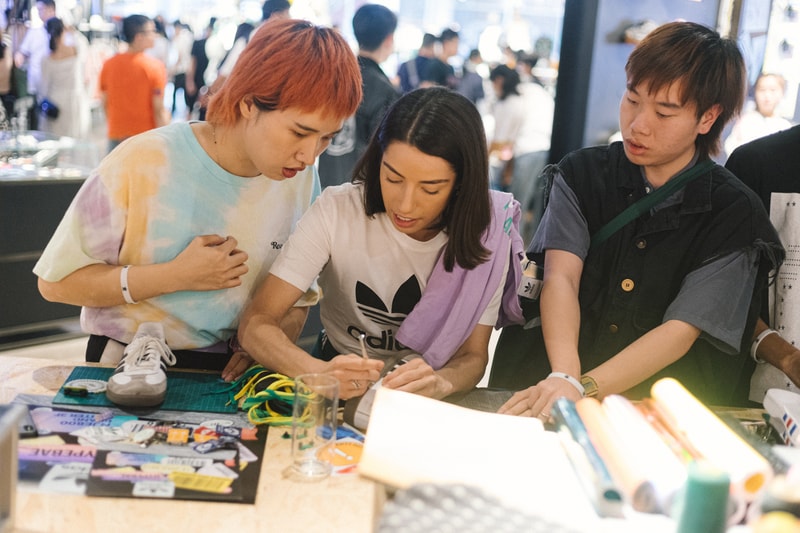 nicole mclaughlin artist adidas shanghai china workshop sustainability