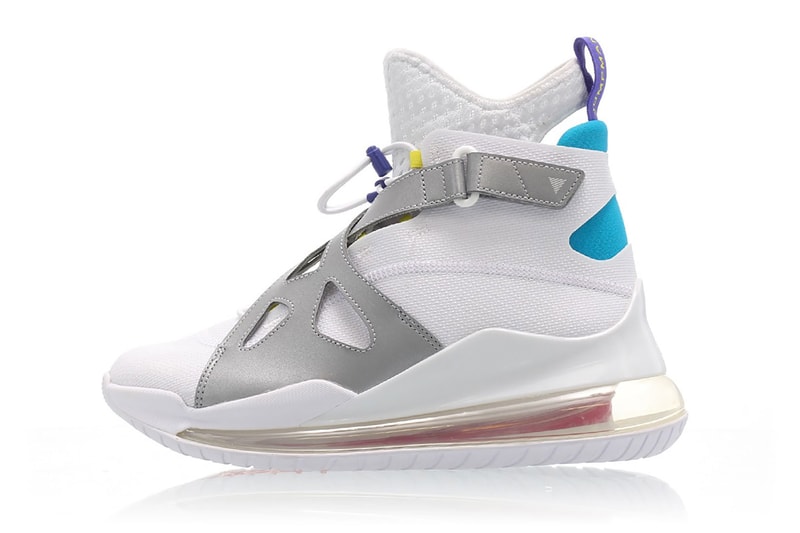 nike jordan brand women’s exclusive air latitude 720 aqua colorway flight utility collection sneakers shoes footwear titolo air jordan air max environmentally friendly 