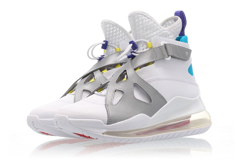nike jordan brand women’s exclusive air latitude 720 aqua colorway flight utility collection sneakers shoes footwear titolo air jordan air max environmentally friendly 
