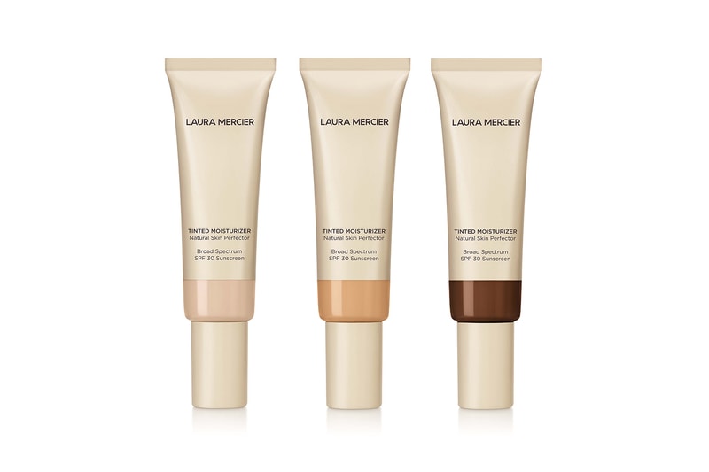 laura mercier new tinted moisturizer skin perfector broad spectrum spf 30 sunscreen makeup beauty 20 shades skintone skincare