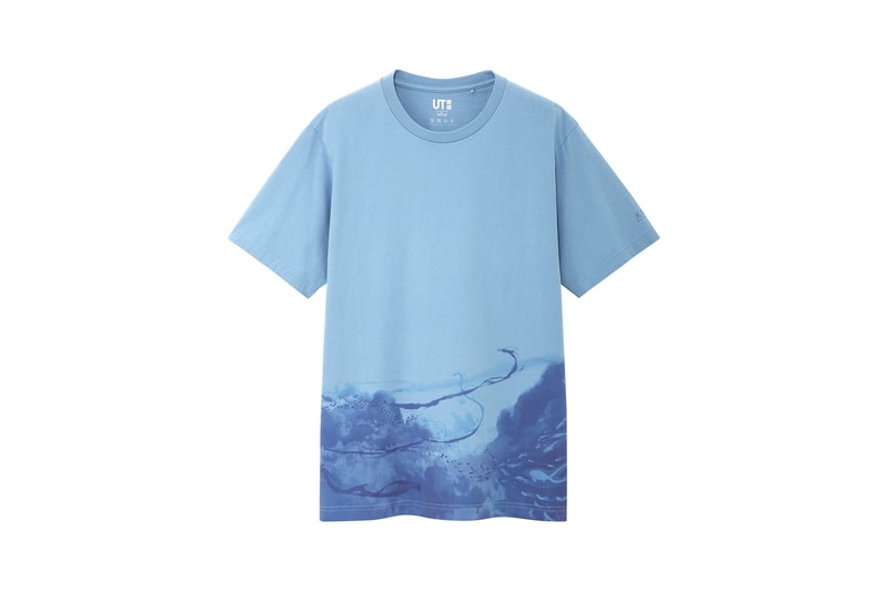 Makoto Shinkai x Uniqlo UT T Shirt Collection Blue