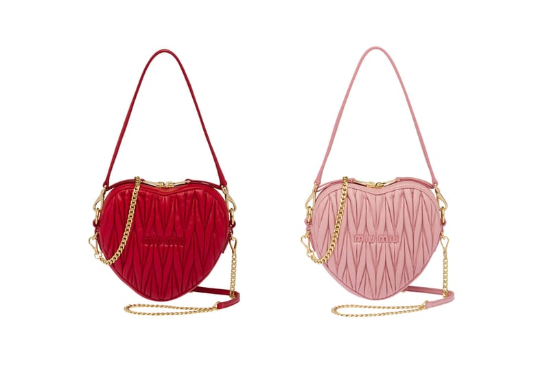 Miu Miu is Introducing A New Capsule Featuring Cute Heart Bags & Wallets