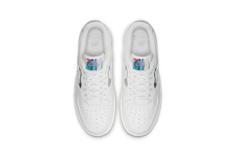 Nike Air Force 1 Summit White Silver