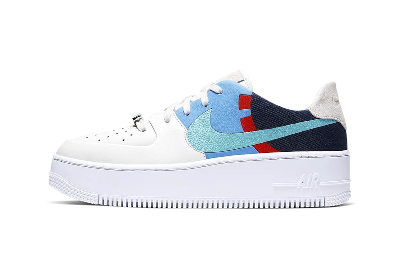 nike air force 1 sage low lx basketball themed sneakers footwear team red orange light aqua hyper violet 