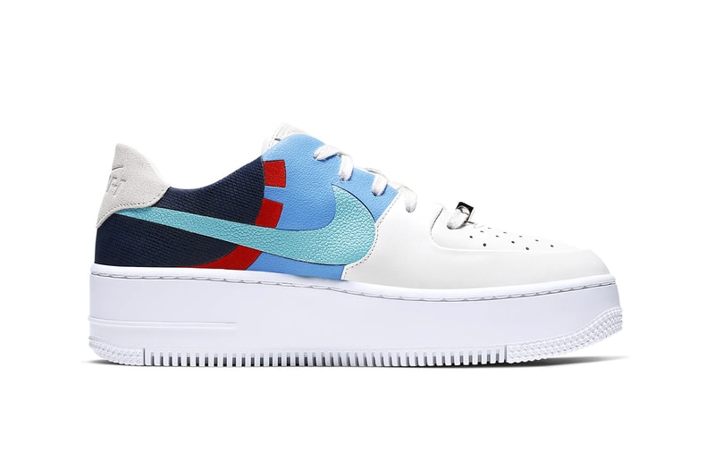 nike air force 1 sage low lx basketball themed sneakers footwear team red orange light aqua hyper violet 