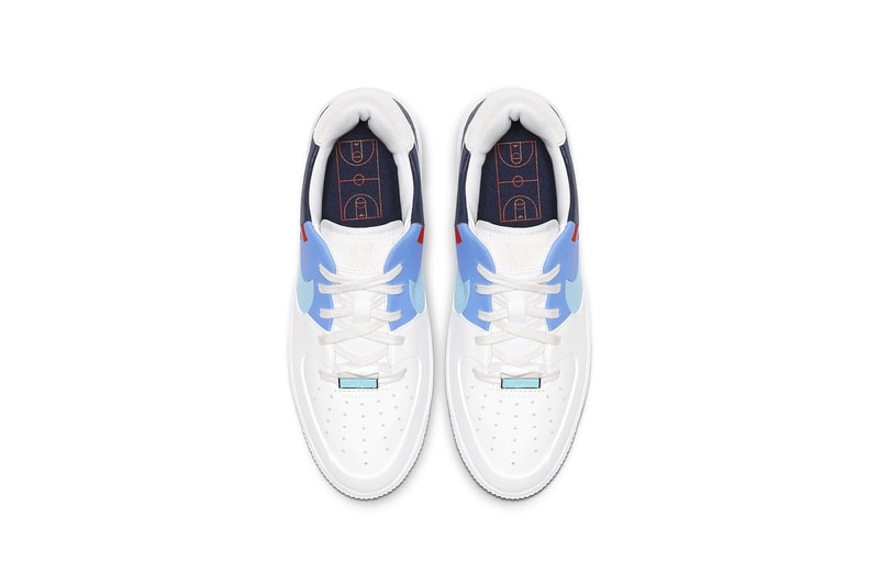 nike air force 1 sage low lx basketball themed sneakers footwear team red orange light aqua hyper violet 