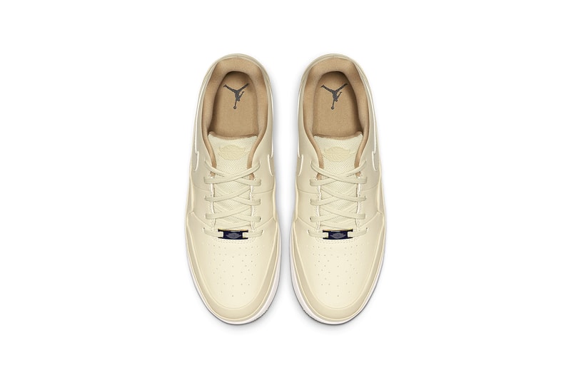 nike air jordan 1 jester xx low laced women beige white black