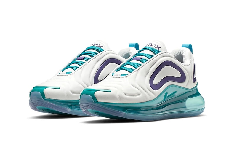 nike air max 720 pastel spirit teal purple sneaker