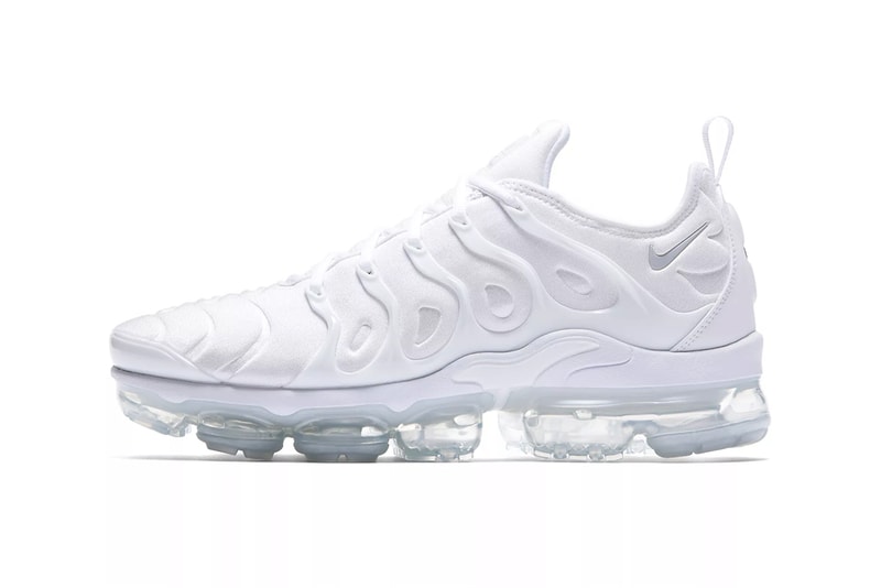 nike air vapormax plus metallic silver active fuchsia sneakers footwear sneakerhead