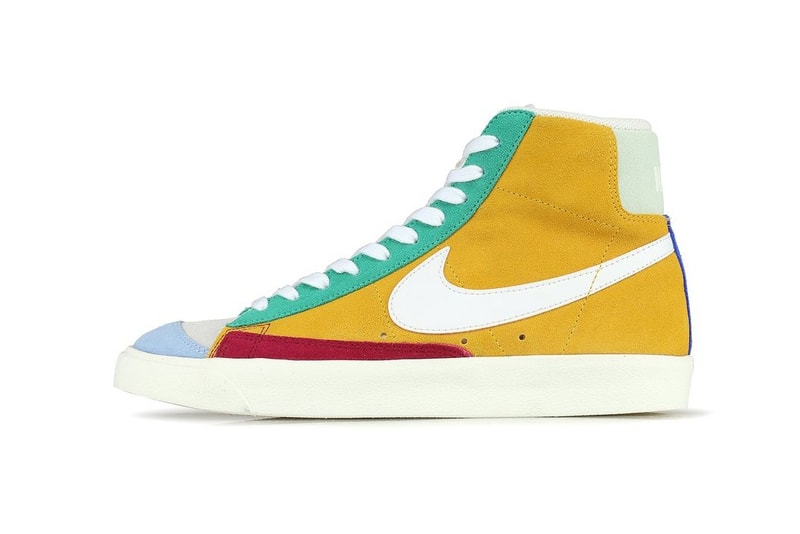 Nike Blazer Mid 77 Vintage Noble Red Kinetic Green Jade Aura