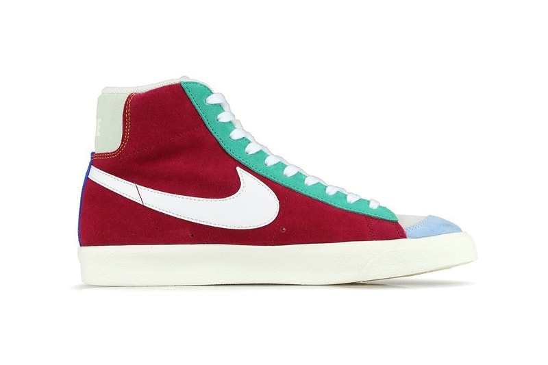 Nike Blazer Mid 77 Vintage Noble Red Kinetic Green Jade Aura