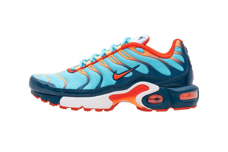 Nike "Evolution of the Swoosh" Collection Release Drop Sunburst Script Swoosh Chain Pack Air Force 1 Air Max Plus React Element 55 Air Max 97