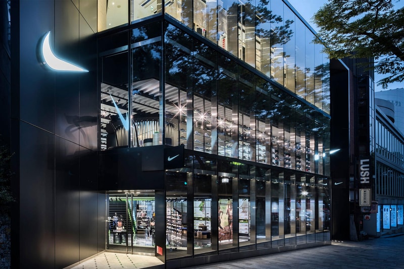 nike reopen tokyo harajuku japan store women shopping location