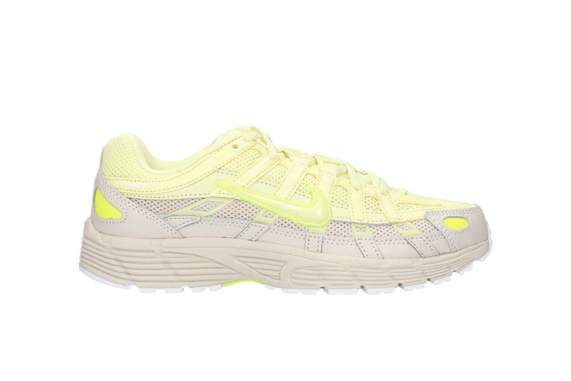 Nike P-6000 Sneaker Neon Luminous Green Yellow Grey Retro Trainer Shoe Footwear Dad Shoe Chunky Sporty