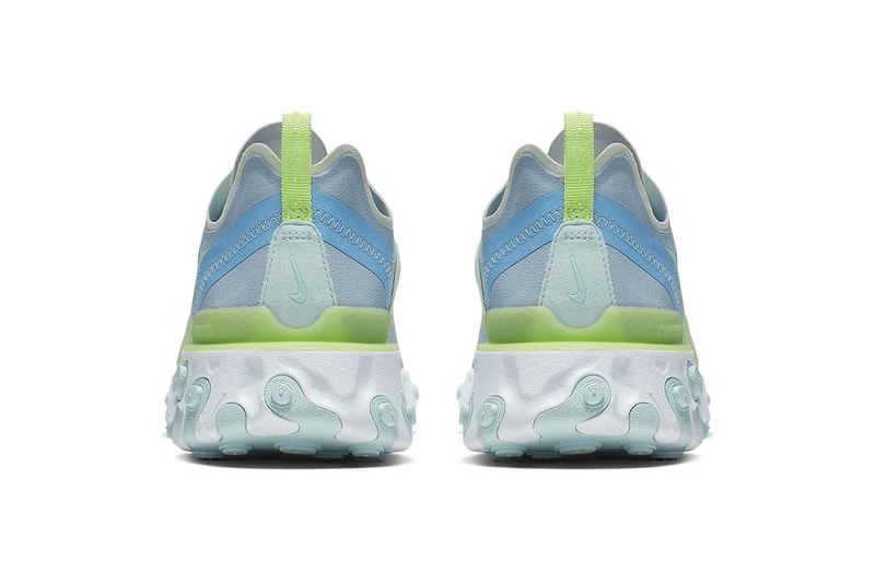 nike react element 55 summer pastel colors parachute beige bleached coral teal tint frosted spruce
