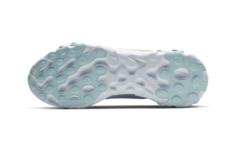 nike react element 55 summer pastel colors parachute beige bleached coral teal tint frosted spruce