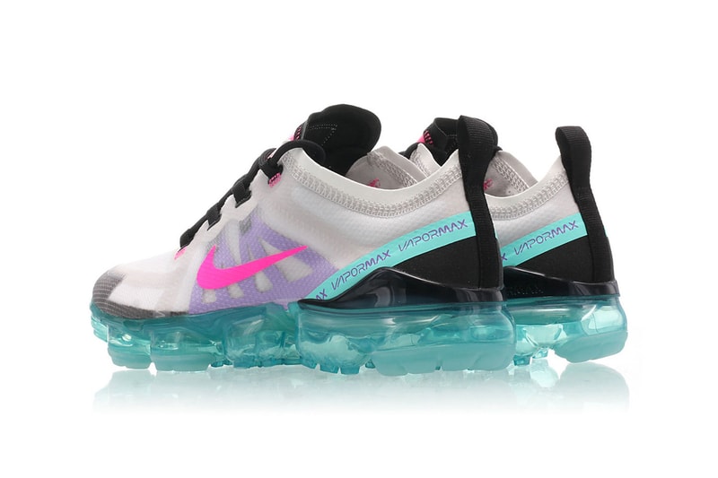 nike air vapormax platinum tint pink blast aurora green release drop