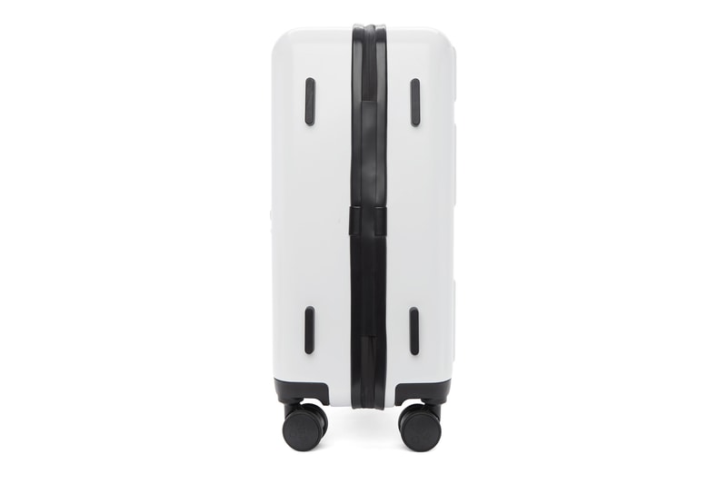 off white for travel arrow trolley suitcase luggage bags designer