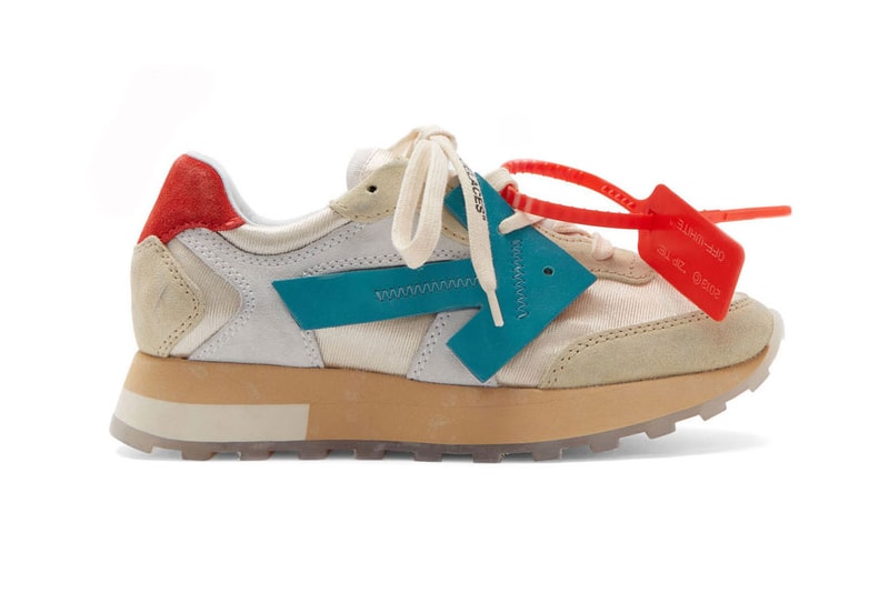 Off-White HG Runner Sneaker Blue White Tag