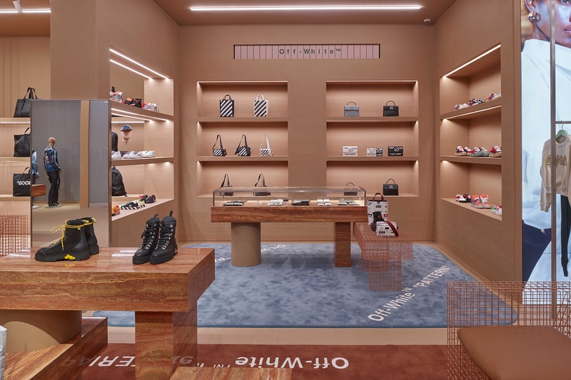 off white first west coast store wynn plaza las vegas mens womens pre fall 2019 collection odsy shoes