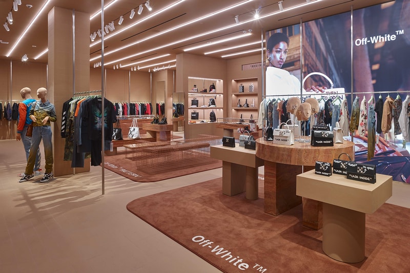 off white first west coast store wynn plaza las vegas mens womens pre fall 2019 collection odsy shoes