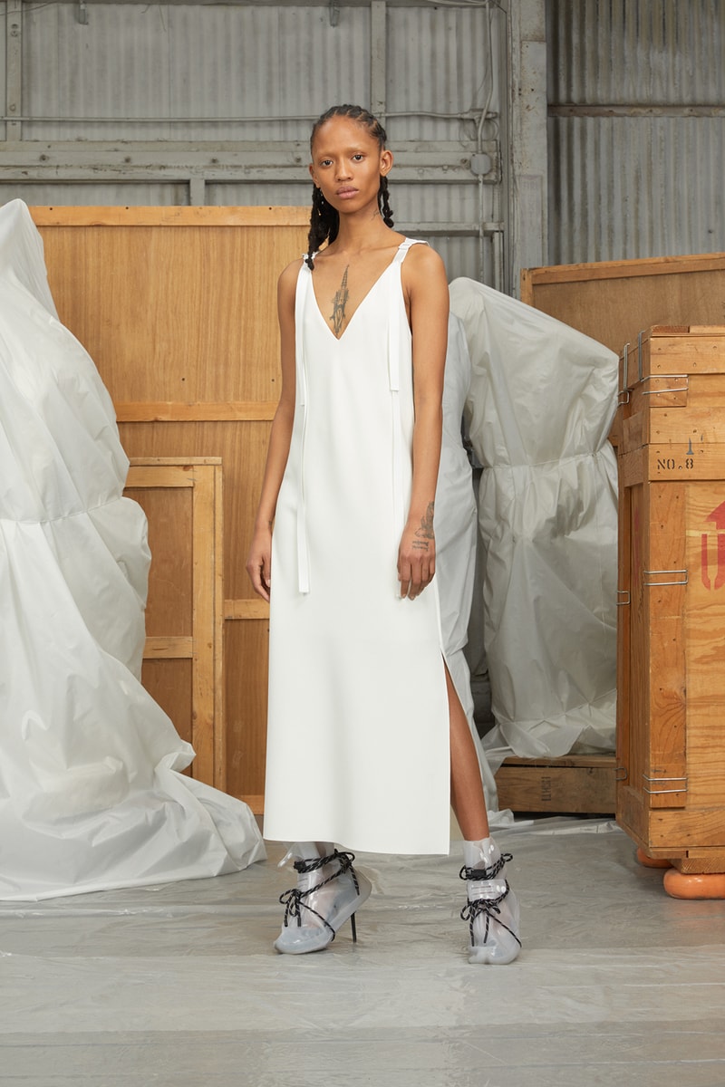 perfect number woman on pedastal Adesuwa Aighewi white dress