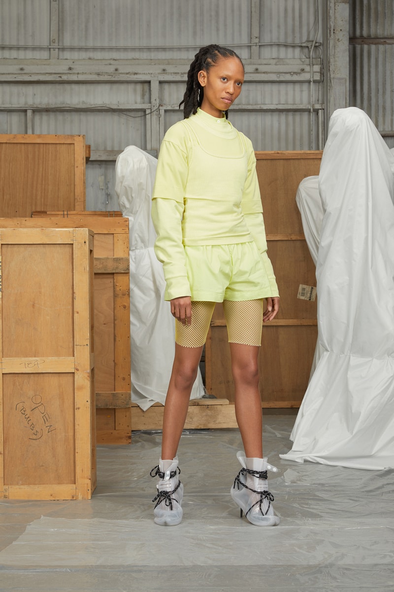 perfect number woman on pedastal Adesuwa Aighewi yellow set