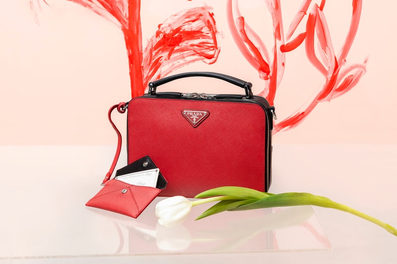 Prada Love Heart Bag and Accessories Collection Pink Red Qixi Festival Celebration Capsule 