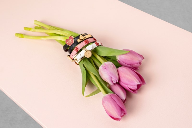 Prada Love Heart Bag and Accessories Collection Pink Red Qixi Festival Celebration Capsule 