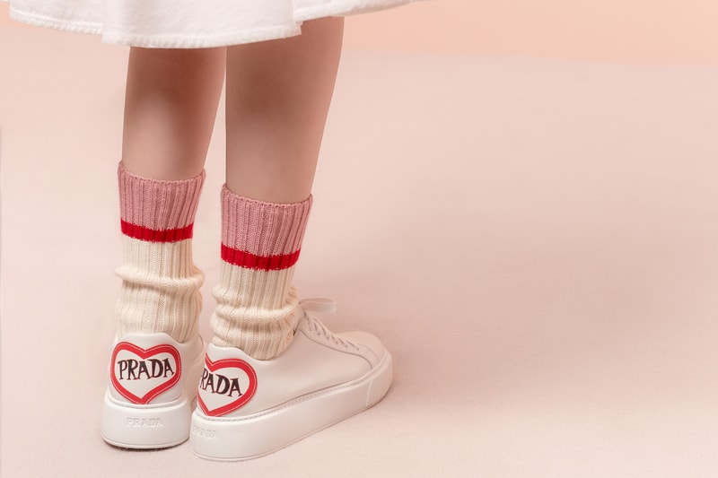 Prada Love Heart Bag and Accessories Collection Pink Red Qixi Festival Celebration Capsule 