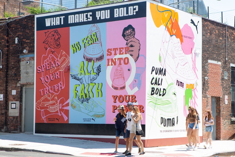 Puma Cali Bold Mural New York