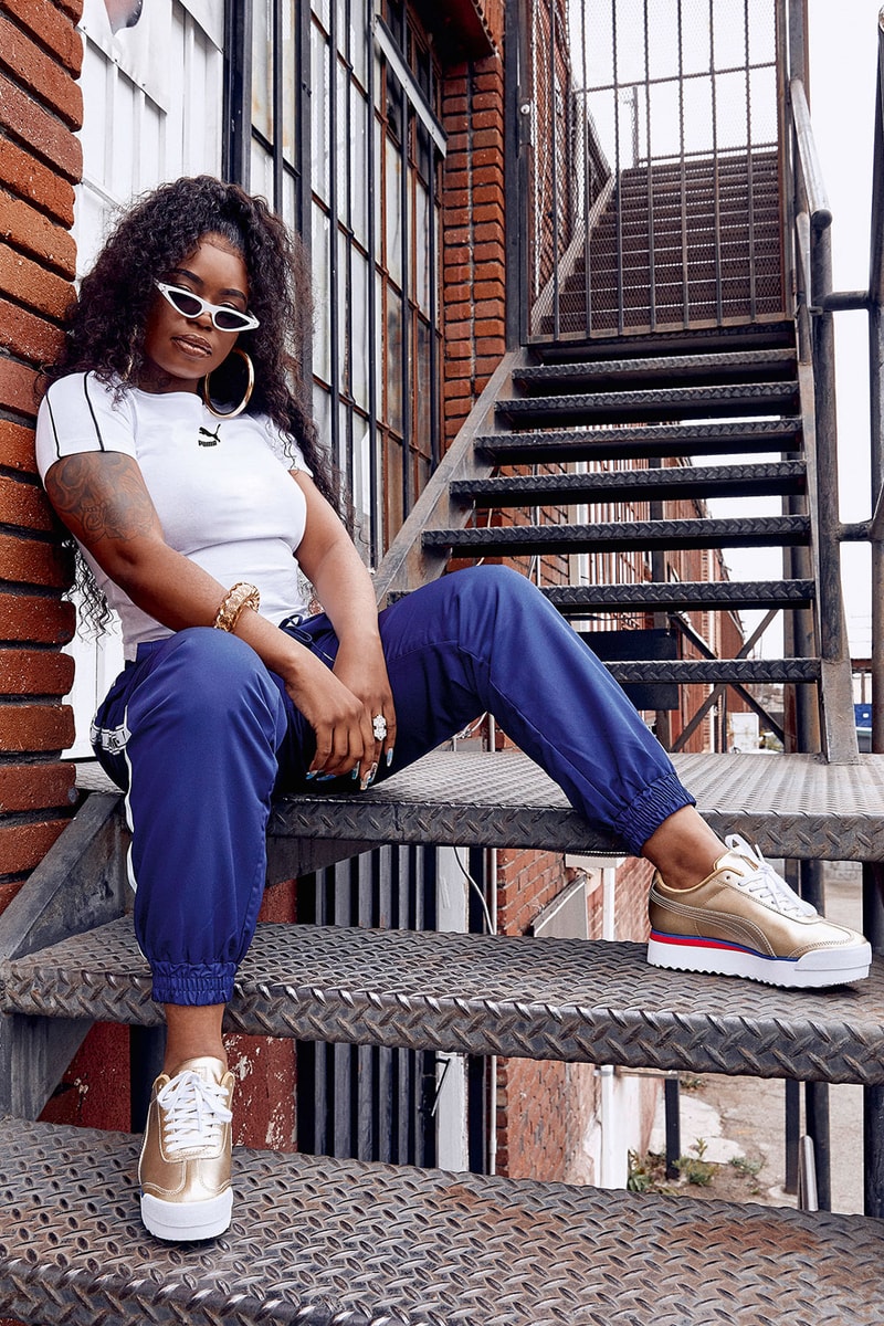 PUMA Roma Amor Mix Metal Dreezy Campaign