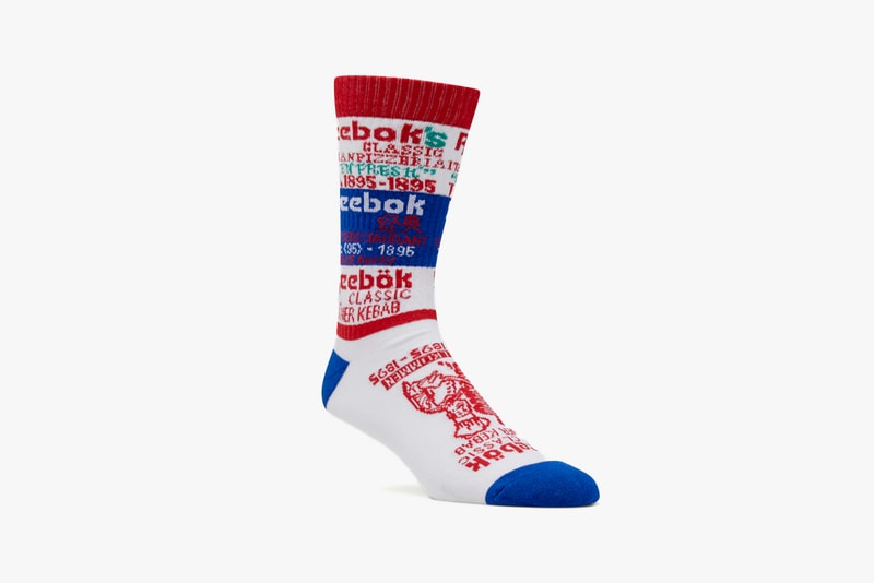reebok classics food pack t-shirt tote cap socks pack pizza doner kebab chinese takeout delivery fast food uniform retro graphic