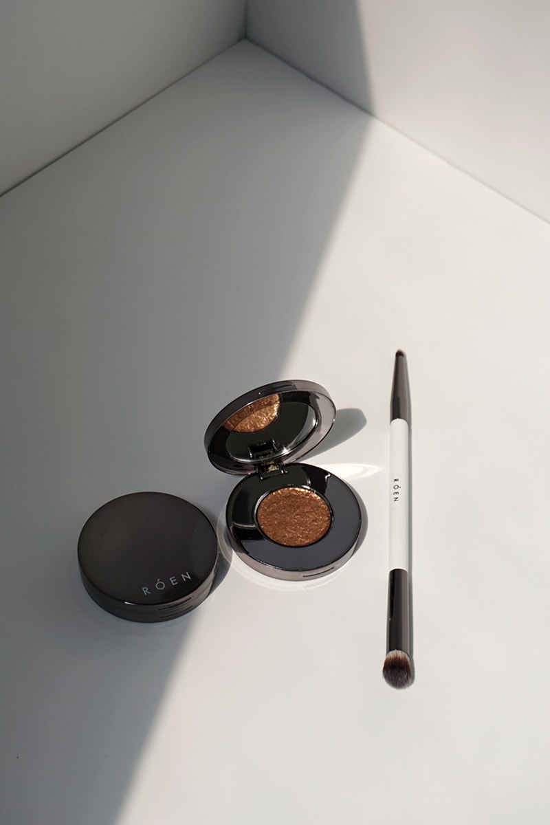 roen beauty summer disco eyeshadow nikki deroest rosie huntington whiteley cruelty free vegan makeup