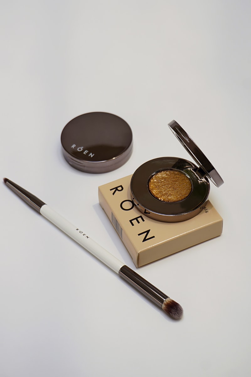 roen beauty summer disco eyeshadow nikki deroest rosie huntington whiteley cruelty free vegan makeup