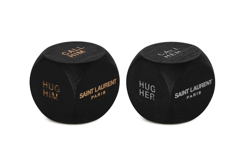 Saint Laurent Rive Droite Dice Black