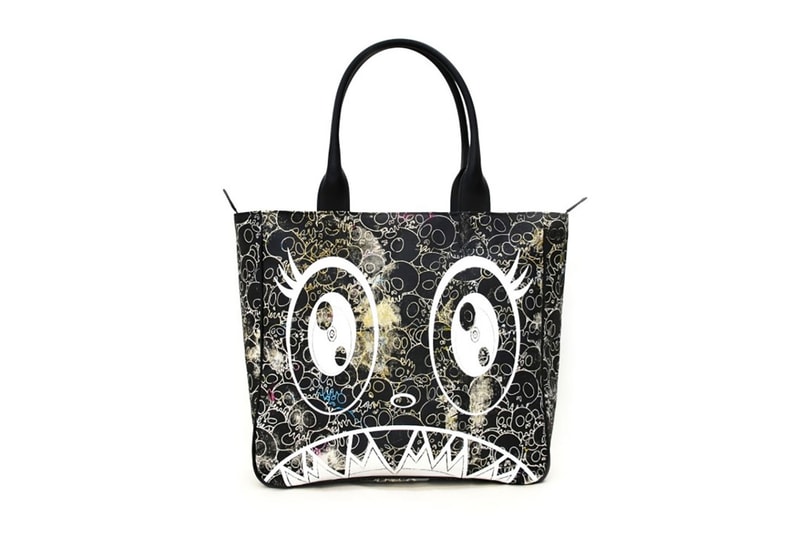 takashi murakami signed canvas tote bag perrotin 