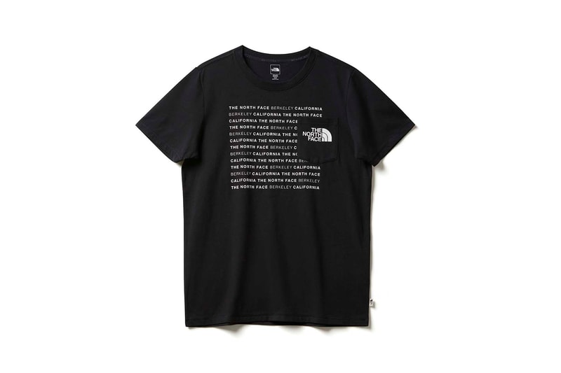 the north face back to school heritage black t-shirt