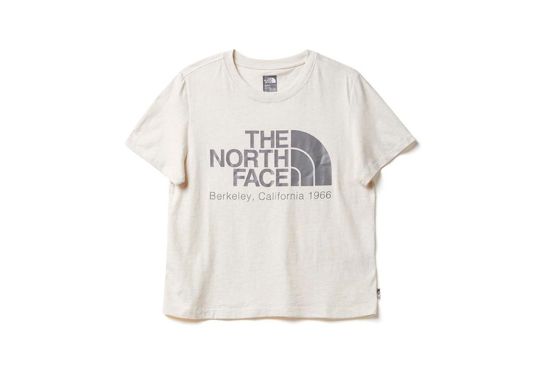 the north face back to school heritage white t-shirt