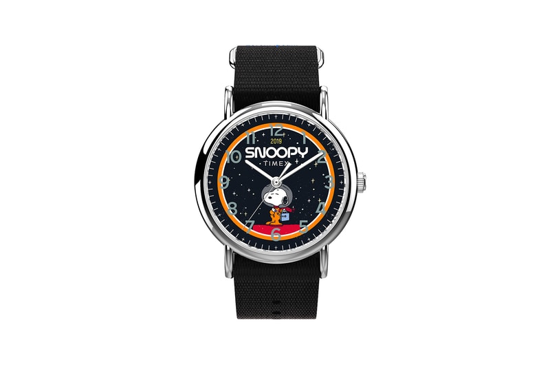 timex x peanuts snoopy in space watches astronaut dog leather strap