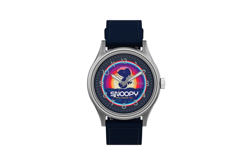timex x peanuts snoopy in space watches astronaut dog leather strap