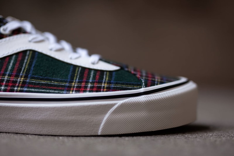 Vans Bold Ni Tartan Pack Red Green Sneakers 
