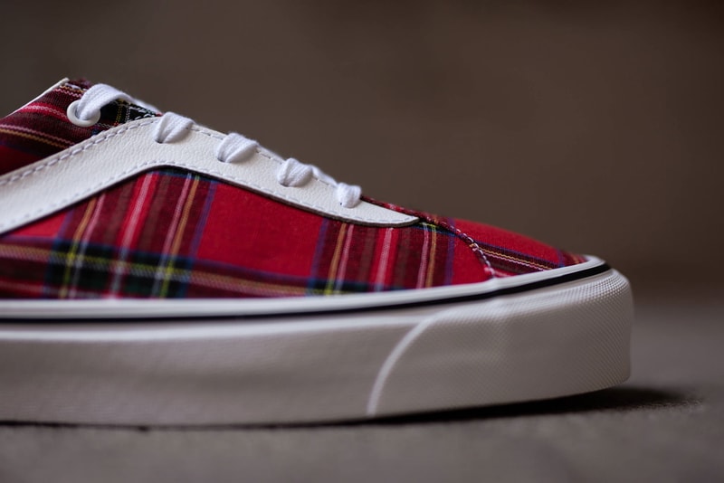 Vans Bold Ni Tartan Pack Red Green Sneakers 