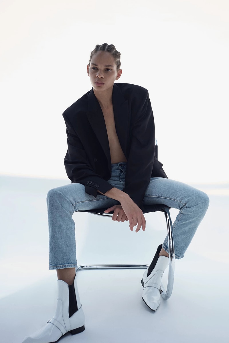 wardrobe.nyc levi's collab denim release 04 blazer