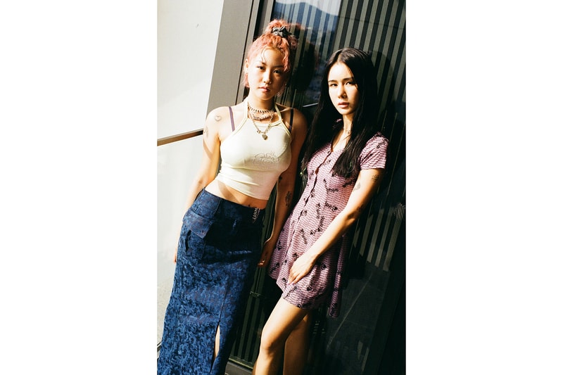 why not us spring summer 2019 lookbook blackpink korean brand lisa aoa jimin bikini skirt summer outfit