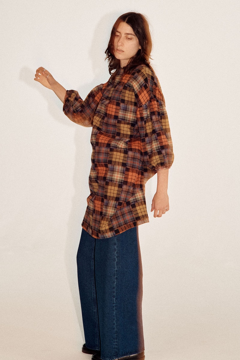 YMC Womenswear Fall/Winter 2019 Collection Jackets Coats Tartan Plaid Leopard Boilersuit